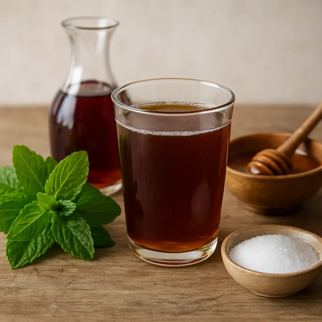 مواد اولیه سکنجبین خانگی