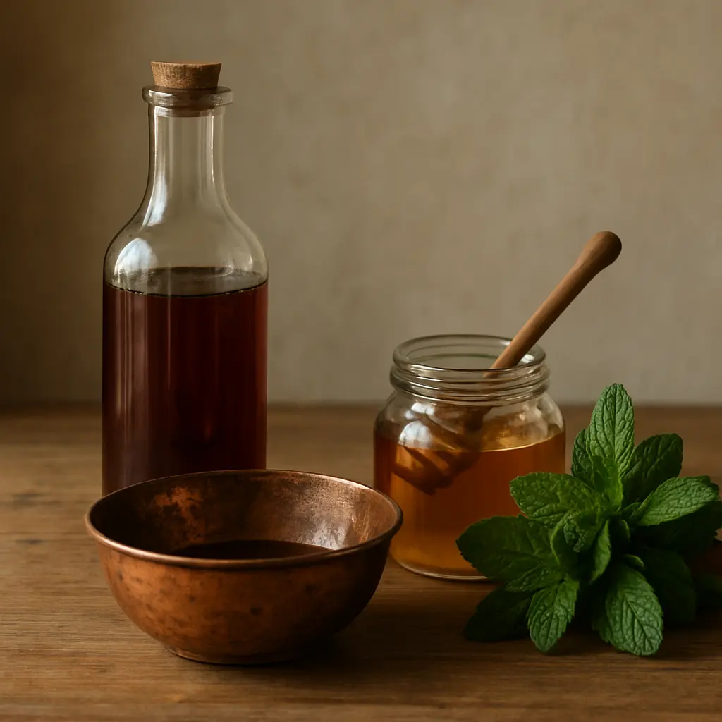 مواد سنتی تهیه سکنجبین